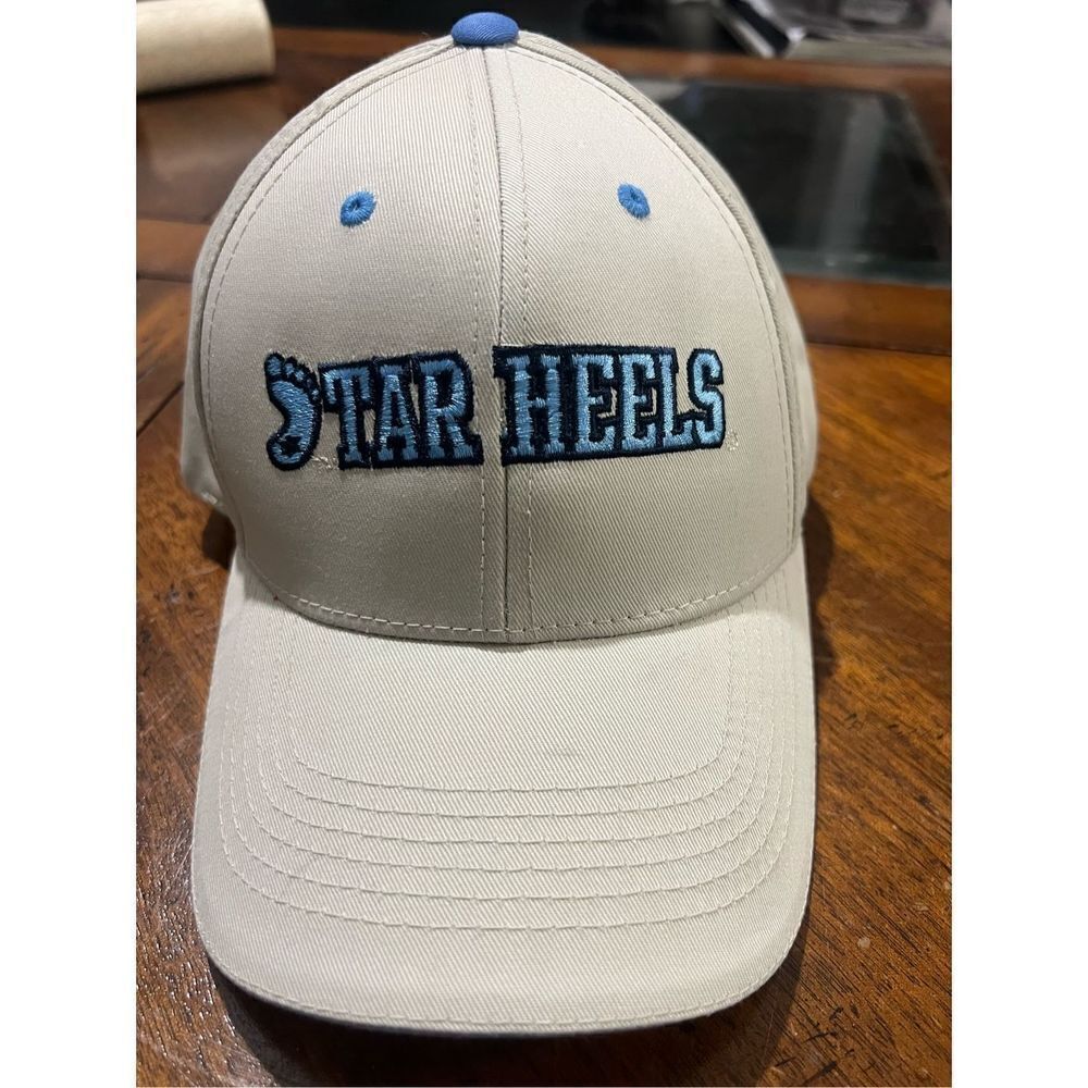 UNC North Carolina Tar Heels Hat White Cap